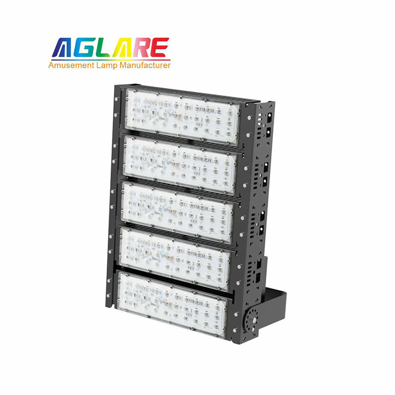 led彩色投光灯 带？250W变色RGB泛光灯游乐园公园景观户表照明