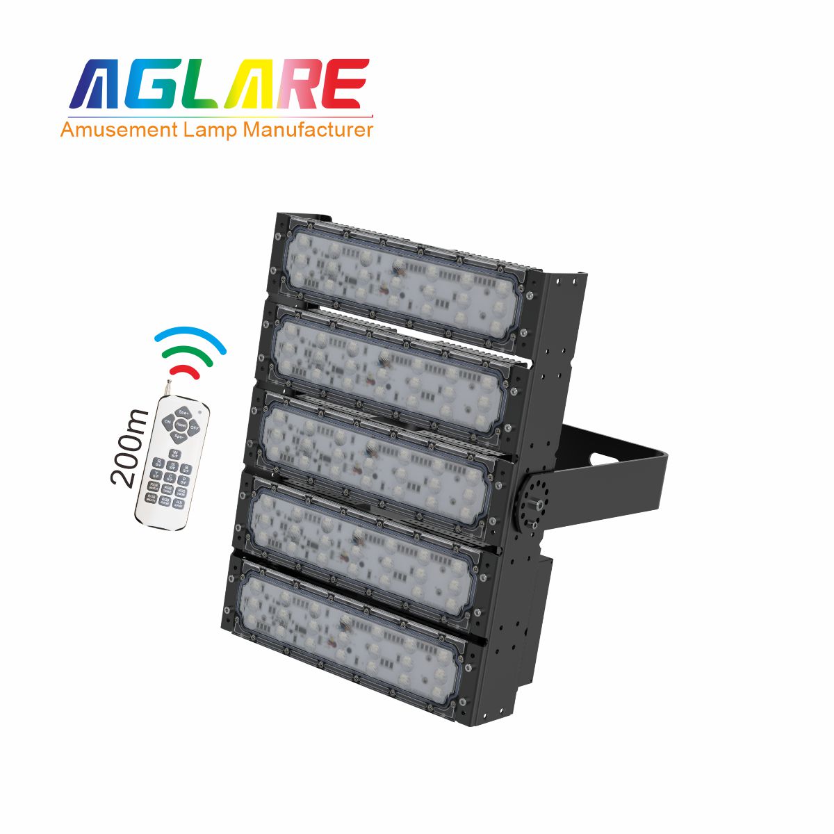 250W LED彩色投光灯RGB景观灯户表射灯带？仄