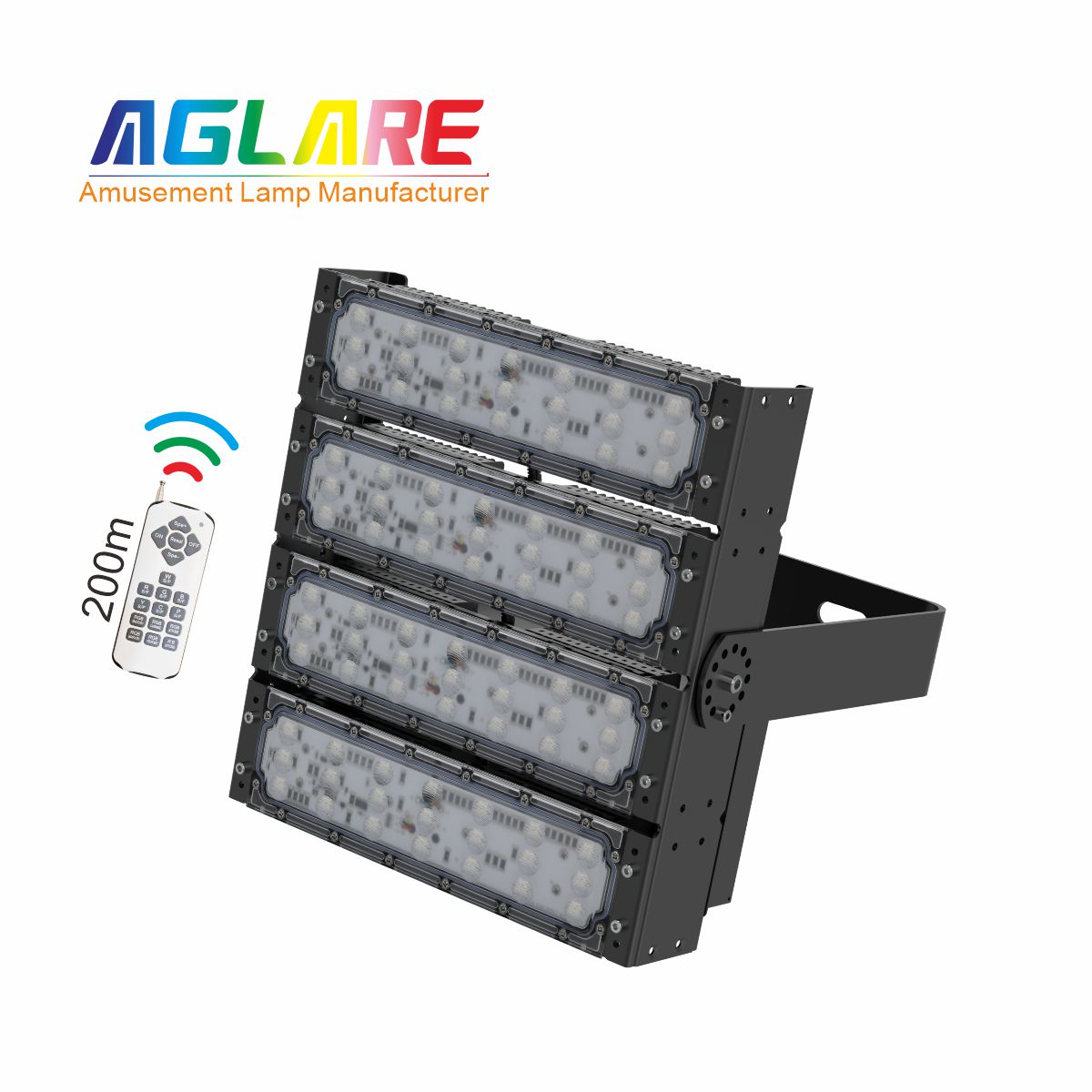 200W RGB彩色投光灯,变色户表射灯带？仄