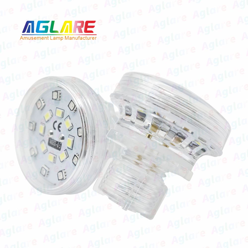 DW002法式1-16，AC24V 38mm RGB+W LED灯用于游乐设施