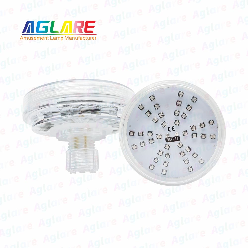 80mm RGB自动LED灯1-16旋转成效的游乐设施- AC24V， 48led